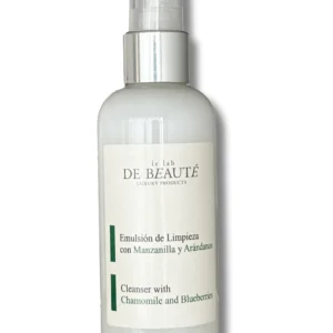 EMULSION DE LIMPIEZA CON MANZANILLA Y ARANDANOS